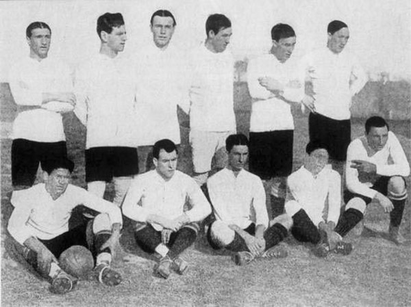 The first edition was held in 1916 and won by Uruguay (pictured)