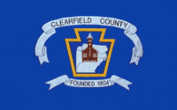Flag of Clearfield County