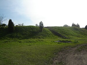 Remains of the castle