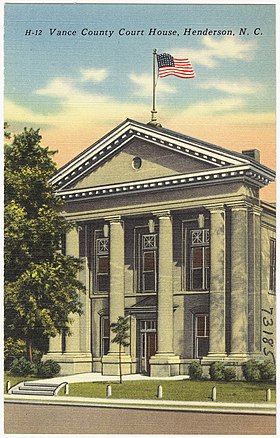 Vance County Court House, Henderson, N. C. (5812026134).jpg