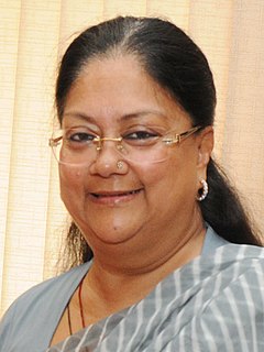 Vasundhara Raje Indian politician