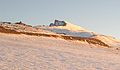 Le pic Veleta depuis la Hoya de la Mora.