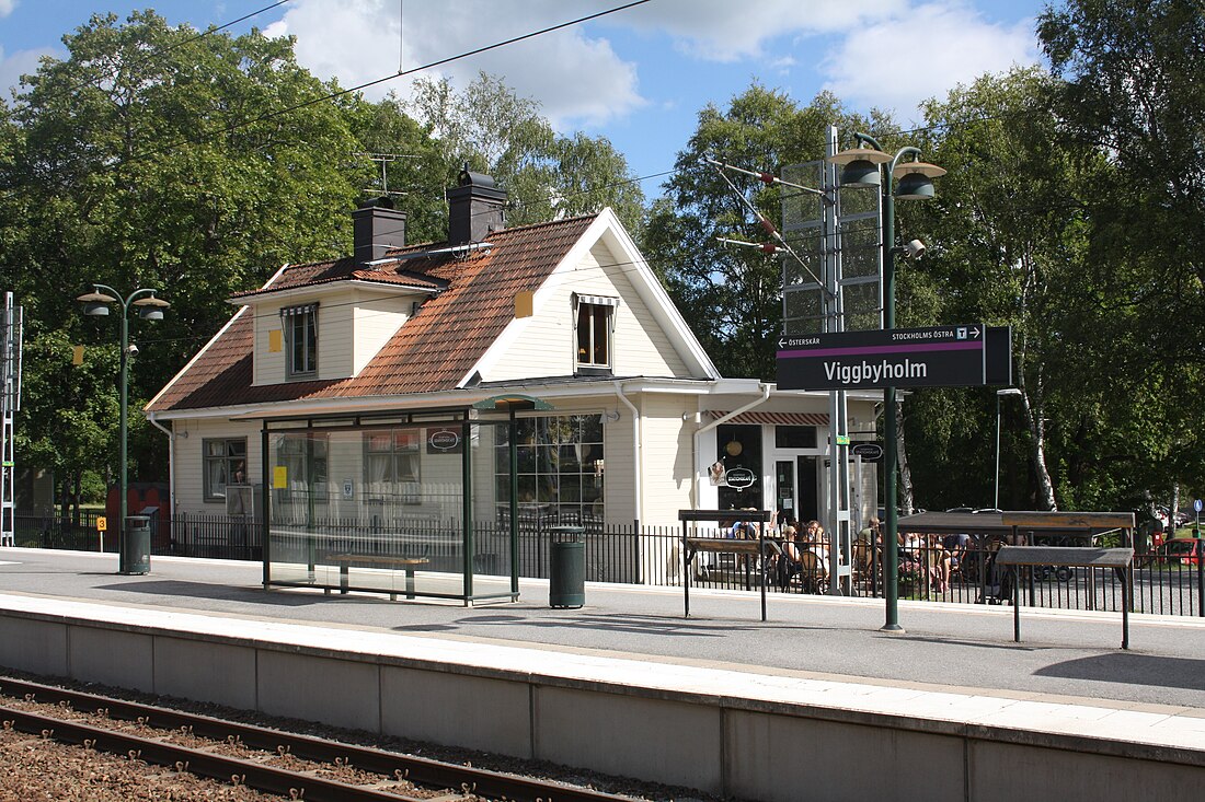 Viggbyholms station