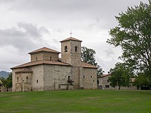Basilica of San Prudencio, located in Armentia, Vitoria-Gasteiz