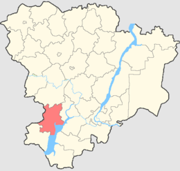 Surovikinskij rajon – Mappa