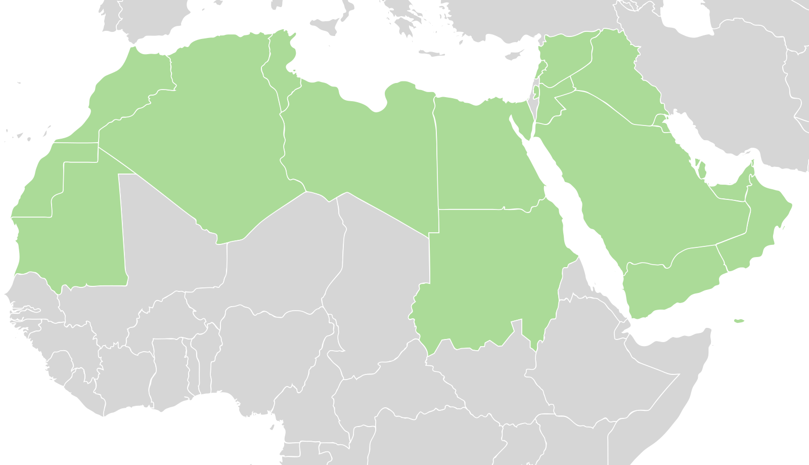 Regional arab. Арабский мир. Карта арабского региона. Северная Африка на карте. Арабский мир карта.