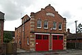 Una estación de bomberos en Oxfordshire, Inglaterra.