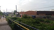 Thumbnail for File:West Bromwich station site, now occupied by West Bromwich Central tram stop and the Midland Metro.jpg