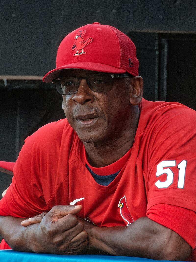 Willie McGee St. Louis Cardinals Men's Red Roster Name & Number T