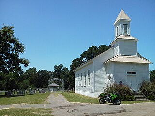 Methodist Church Concord church building in Texas, United States of America