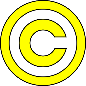 File:Yellow copyright.svg