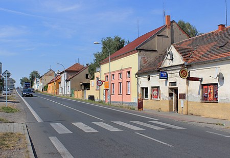 Zbůch, Plzeňská street