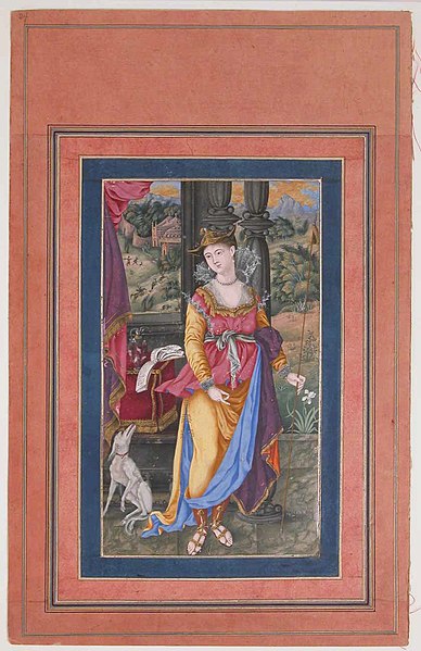 File:"Diana, Goddess of the Hunt", Folio from the Davis Album MET sf30-95-174-24a.jpg