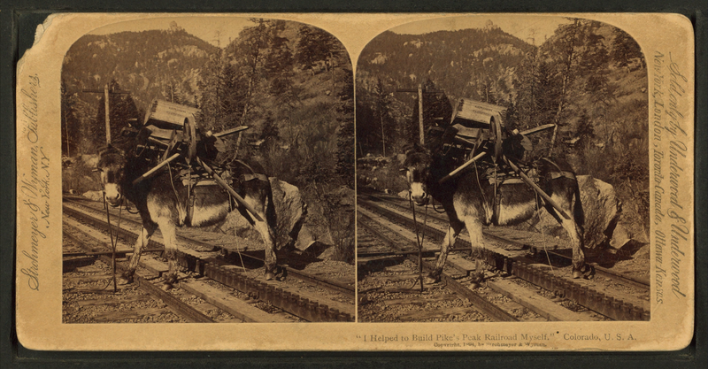 File:"I helped to build Pike's Peak railroad myself," Colorado, U.S.A, from Robert N. Dennis collection of stereoscopic views 3.png