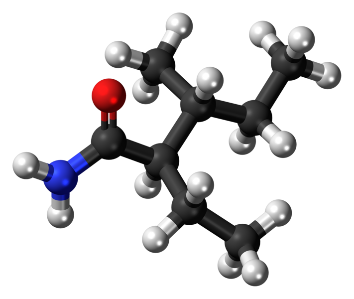 File:(R,R)-Valnoctamide molecule ball.png