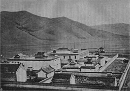 Temples of Urga in 1900.