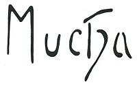Firma di Alfons Mucha