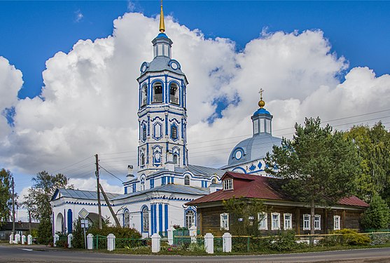 309. Спасская церковь в Спас-Талице, Оричевский район Автор — Ele-chudinovsk