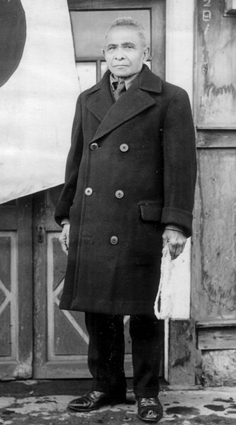 Artemio Ricarte at Setagaya, Tokyo, Japan on Jan. 1944