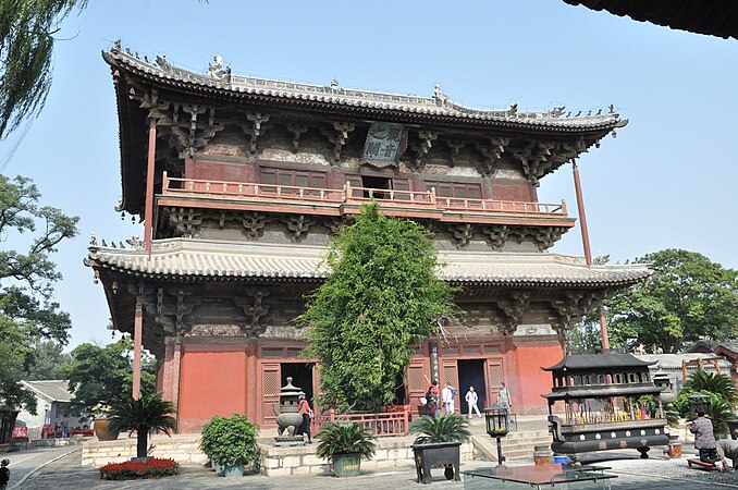 The Guanyian Pavilion of the Dule Monastery (Jixian, China), 984