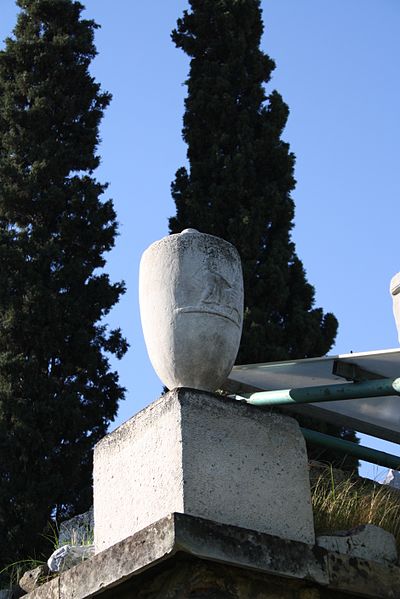 File:0969 - Keramikos cemetery, Athens - Tomb for Agathon & Sosykrates - Photo by Giovanni Dall'Orto, Nov 12 2009.jpg