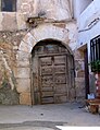 Detalle de arquitectura tradicional (vernacular) en Ademuz (Valencia).