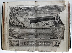 1649 Kurfürstenbibel - Sintflut und Arche Noah NordseeMuseum Husum anagoria.JPG