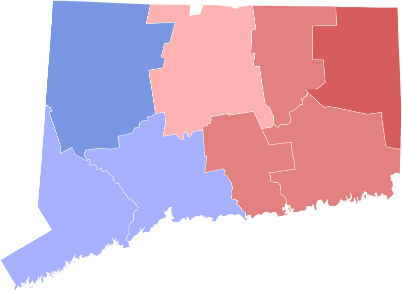 File:1872 Connecticut gubernatorial election results map by county.svg