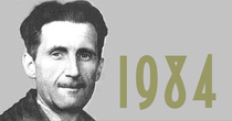 1984 and photo of George Orwell.png