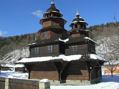 Деревянная Ильинская церковь