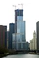 Trump International Hotel and Tower (also known as Trump Tower Chicago) (during construction)