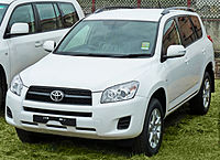 First facelift Toyota RAV4 Altitude (Australia)