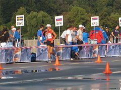 Mistrovství světa 2013 IAAF v Moskvě na 50 km Muži chodí Edward ARAYA.JPG