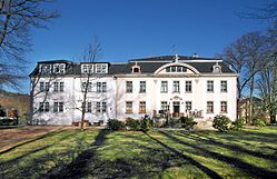 Schloss Friedersdorf, Parkseite