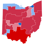 Ohio's results 2022 Ohio United States House of Representatives election by Congressional District.svg