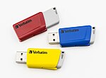 Thumbnail for File:2023 Pendrive'y Verbatim Store ‘n’ Click 16 GB (1).jpg