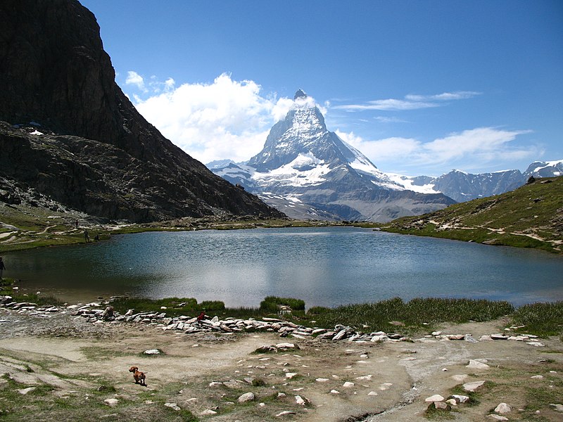 File:3952 - Gornergrat - Matterhorn and Riffelsee.JPG