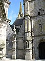 Eglise Notre Dame de Saint (16.-18.Jh.)Thegonnec im Renaissancestil-Umfriedeter Pfarrbezirk(enclos Paroissial)-Departement Finistere-Region Bretagne.