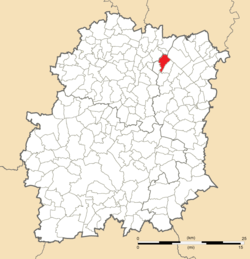 Kart over Viry-Châtillon