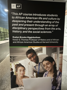 A banner for AP African American Studies at the National Museum of African American History and Culture in Washington, DC. AP African American Studies Banner.png