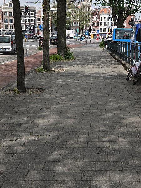 File:A picture of shadows of trees on the pavement of the Prins Hendrikkade; high resolution image of FotoDutch in June 2013.jpg