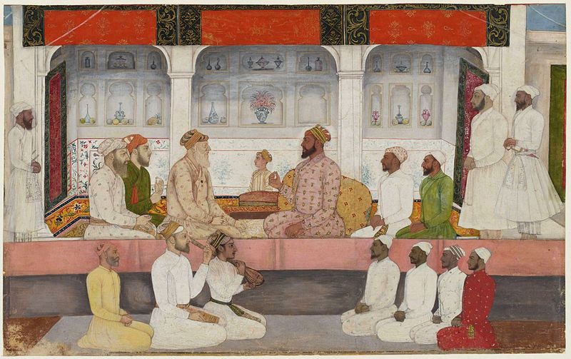 File:A seated portrait of Sayyid Abdullah Khan holding court Early 18th century The British Museum.jpg
