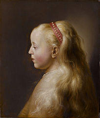 A young girl