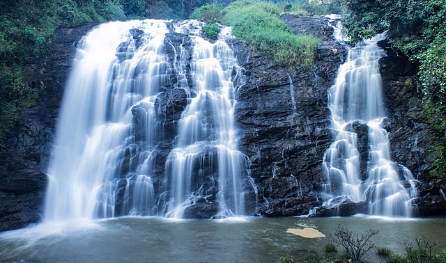 Image: Abbey Falls in Madikeri , Coorg