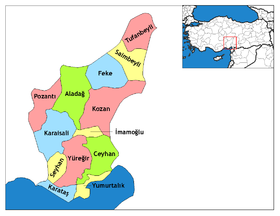 Localisation de Adana