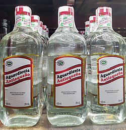 Az Aguardiente Antioqueño cikk szemléltető képe