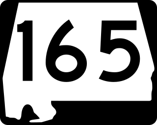 <span class="mw-page-title-main">Alabama State Route 165</span> State highway in Alabama, United States