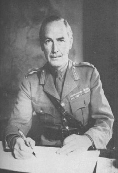 General Sir Alan Cunningham.
