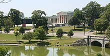 The Albright-Knox Art Gallery, seen from Hoyt Lake in Delaware Park Albright-Knox Art Gallery 2.jpg