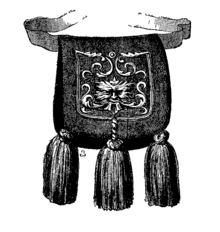 Alms Bag taken from some Tapestry in Orleans Fifteenth Century.png